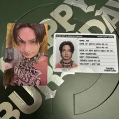 ジュン トレカ IDカード SEVENTEEN NEW BURSTDAY