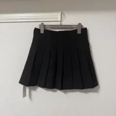 ブラック プリーツスカート L GRL レディース