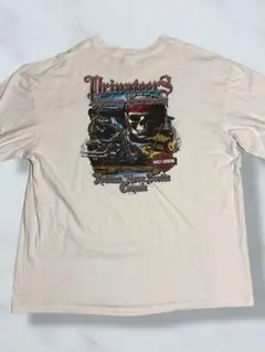 断*中様 古着 HARLEY-DAVIDSON ハーレーT ロンT ©︎有り