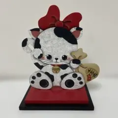 【ハンドメイド】猫の置物 招福 千万両 開運のサムネイル