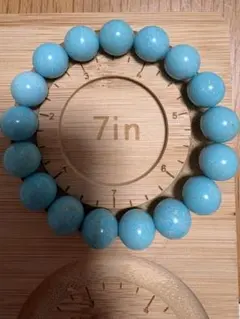 No20 ターコイズ12mmブレスレット 7インチ