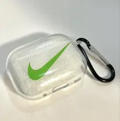 NIKE AirPods Pro ケース1・2世代　クリア グリーンのサムネイル
