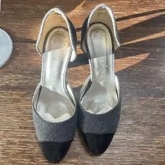 FOXY BOUTIQUE パンプス グレー ブラック バイカラーのサムネイル