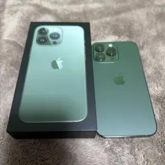 Apple iPhone 13 Pro グリーン 本体 標準カメラ損傷あり