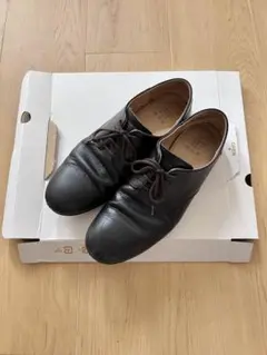 que shoes レースアップシューズ 黒 Mサイズ 23.0-23.5cmのサムネイル