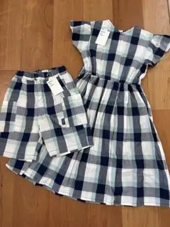 アプレレクール　新品　ワンピース　ハーフパンツのサムネイル