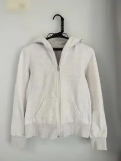 UNIQLO　ユニクロ　レディースフード付きパーカー　ベージュ　S