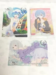 リゼロ ウエハース クリアカード 6枚