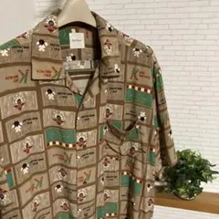 Karl Helmut カールヘルム　レーヨン　総柄シャツ　ボーリングのサムネイル