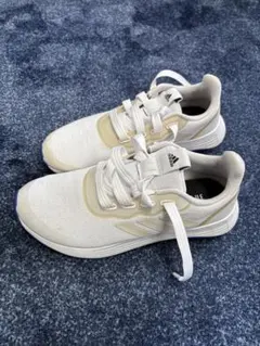 adidas ホワイト/イエロー スニーカー