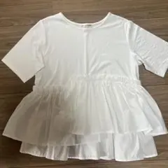 未使用　continuer de NICE CLAUP ティアードTシャツのサムネイル