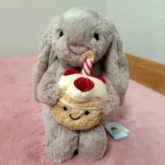 jellycat ジェリーキャット うさぎぬいぐるみ 誕生日ケーキ 正規品