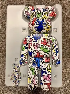 BE@RBRICK KEITH HARING #4 100％ & 400％ - メルカリ