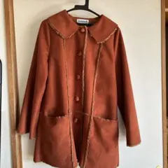 K3.102 ホコモモラ Jocomomola パープルピンク ロングコート - メルカリ