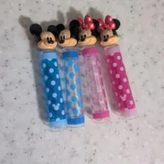 【東京ディズニーリゾート】ミッキーミニー鉛筆キャップ/4個セット/匿名配送