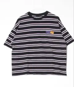 1*o様 THRASHER ボーダー Tシャツ グリーン スラッシャー スケータ