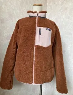新品　パタゴニア　キッズ　レトロX ブラウン　XXL　patagonia