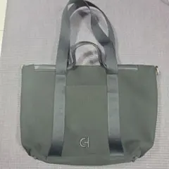 ブラックトートバッグ シンプルデザイン　COLE HAAN