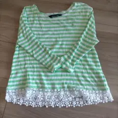 ラルフローレン 6X カットソー7分袖