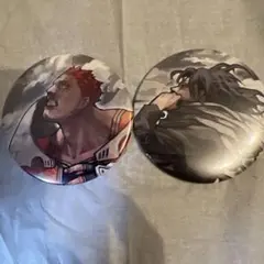 ヒロアカ原画展の轟　炎司と相澤　消太