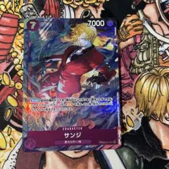サンジ SR パラレル OP09-065 マッチングバトル プロモ ② - メルカリ
