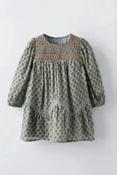 Zara kids 長袖ワンピース 104cm