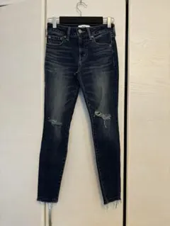 AZUL by MOUSSY スキニーデニム XS ダークブルー