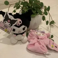 くろみちゃんキーホルダーとマイメロちゃんシュシュセット