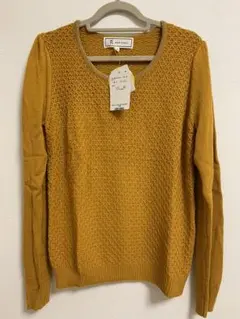 新品未使用 ROPE PICNIC 黄色ニット