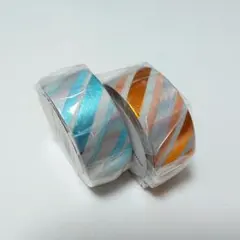 mt マスキングテープ ストライプ 2種セット