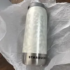 【匿名配送】スターバックス カンシェイプステンレスボトルフレークホワイト