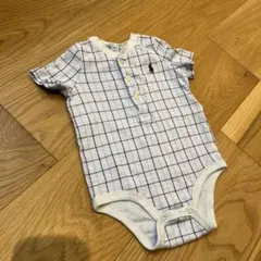 Ralph Lauren チェック柄ロンパース 6M