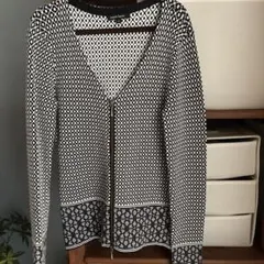 nanette lepore ジップアップニットカーディガン M