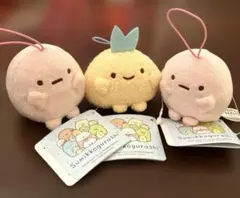 すみっコぐらし ばんざいゴムひも付きマスコット たぴおか あじふらいのしっぽ