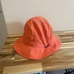 モンベル　子供用帽子（オレンジ）