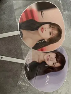 TWICE Mina うちわ 2枚セット