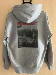 エレクトリックBasser バサーコラボ　パーカー　グレー　M エレクトリック x Basser コラボフーディ（パーカー） - 【バス