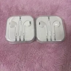 Apple 有線イヤホン 2セット