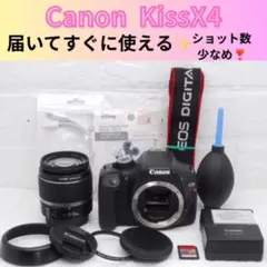 Canon KissX4☆デジタル一眼レフ☆初心者向け☆すぐに使えるセット☆のサムネイル
