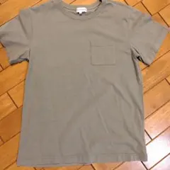 Nissen ポケット付き 半袖Tシャツ カーキのサムネイル