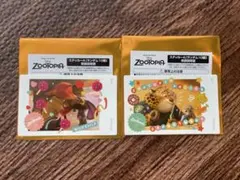 ズートピア オーマイカフェ ステッカー ズートピア2 ニック　フィニック