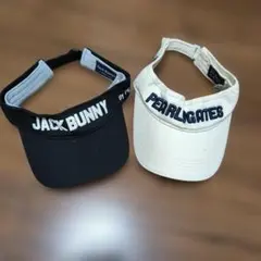 PEARLY GATES JACK BUNNY!! サンバイザー2個セット