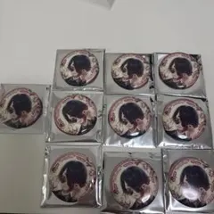 あくねこ ユーハン グリッター缶バッジ 4周年 アニメイト特典 花束カード