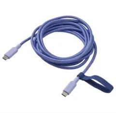 【新品未使用】IKEA USB-C to C充電ケーブル 3.0m 青系色
