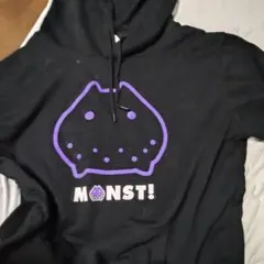 MONST! モンスト パーカー ブラック