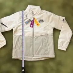 新品Mサイズ　フィラゴルフレディース撥水加工保温ストレッチ中綿ナイロンジャケット