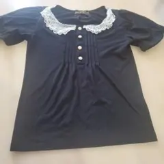 Rojita ネイビー 半袖Tシャツのサムネイル