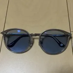 OWNDAYS クリアフレーム ボストンサングラス　ブルーレンズ　メンズのサムネイル