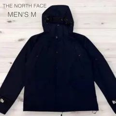 THE NORTH FACE マウンテンパーカー メンズM ネイビー フード付