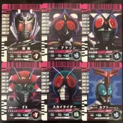 ➀仮面ライダー電王 ブロマイドコレクションEX 箔押しサイン入りカード